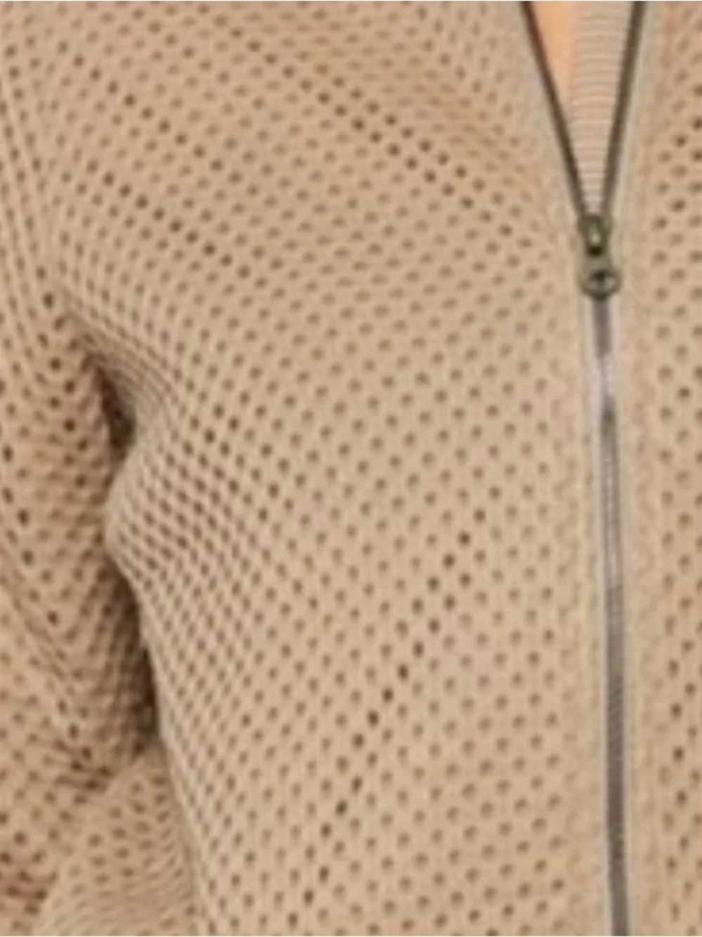 ALO Yoga Myth Bomber Jacket in color Tan size XS